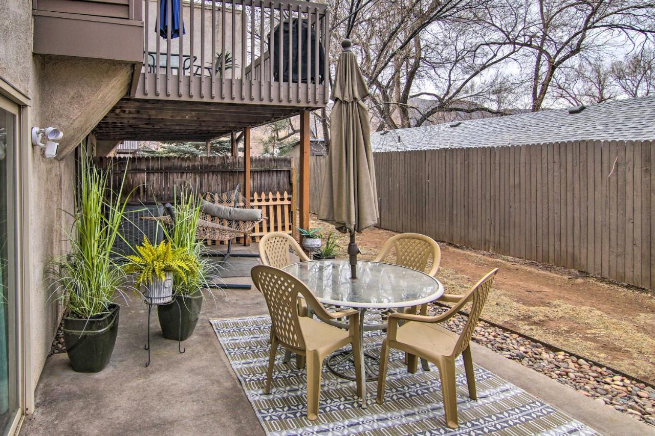 Manitou Springs Escape With Aandc And Private Deck! Apartman Kültér fotó
